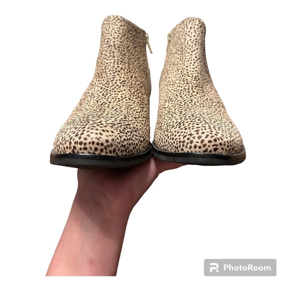 New Matisse Animal Print Ankle Boots Size 9.5 - Picture 8 of 8